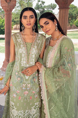 Exclusive Embroidered Party Wear Lawn Dress H-101-Z