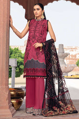 Exclusive Embroidered Party Wear Lawn Dress H-105-Z