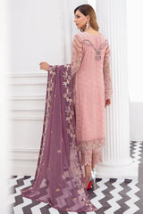 Pakistani Branded Exclusive Rangoon Collection Chiffon Dress H-D-803