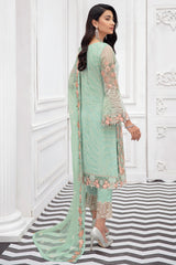Pakistani Branded Exclusive Rangoon Collection Chiffon Dress H-D-805