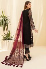Pakistani Branded Exclusive Rangoon Collection Chiffon Dress H-D-705
