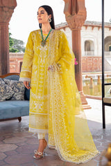 Exclusive Embroidered Party Wear Lawn Dress H-104-Z