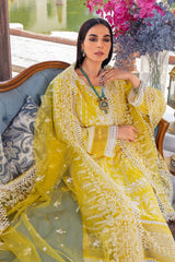 Exclusive Embroidered Party Wear Lawn Dress H-104-Z