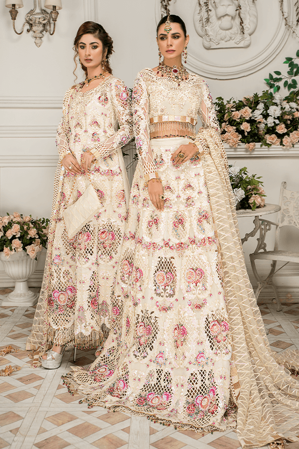 Pakistani Branded Exclusive Bridal Dress H-03-B