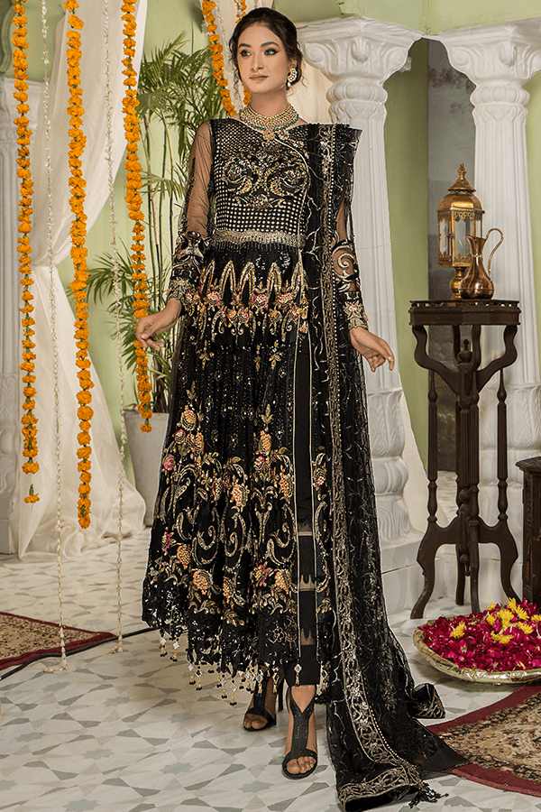 Pakistani Branded Exclusive Bridal Dress H-04-B