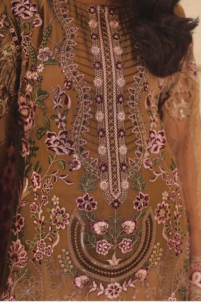 F-2702 Stitched Luxury Chiffon by Ramsha