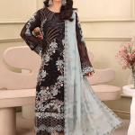 F-2703 Stitched Luxury Chiffon by Ramsha