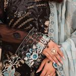 F-2703 Stitched Luxury Chiffon by Ramsha