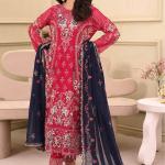 F-2705 Stitched Luxury Chiffon by Ramsha