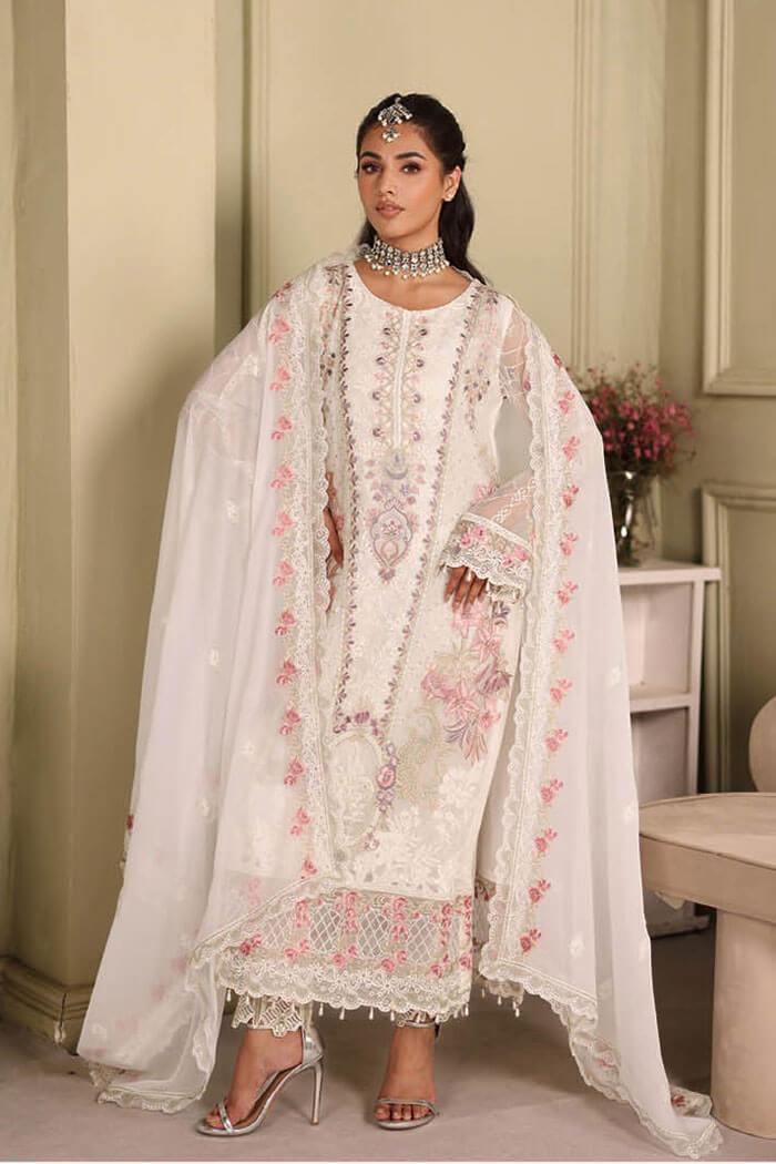 F-2706 Stitched Luxury Chiffon by Ramsha