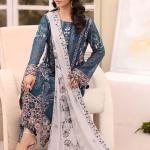 F-2707 Stitched Luxury Chiffon by Ramsha