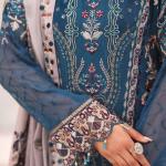 F-2707 Stitched Luxury Chiffon by Ramsha