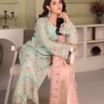 F-2710 Stitched Luxury Chiffon by Ramsha