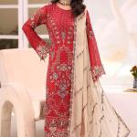 F-2711 Stitched Luxury Chiffon by Ramsha