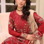 F-2711 Stitched Luxury Chiffon by Ramsha