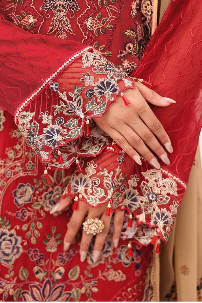F-2711 Stitched Luxury Chiffon by Ramsha