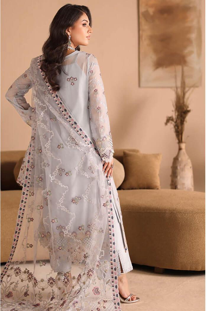 K-302 Stitched Kashish Luxury Chiffon by Ramsha