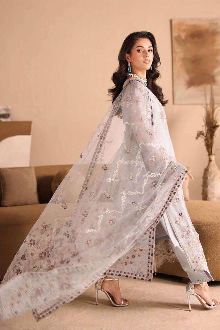 K-302 Stitched Kashish Luxury Chiffon by Ramsha