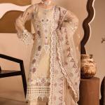 K-303 Stitched Kashish Luxury Chiffon by Ramsha