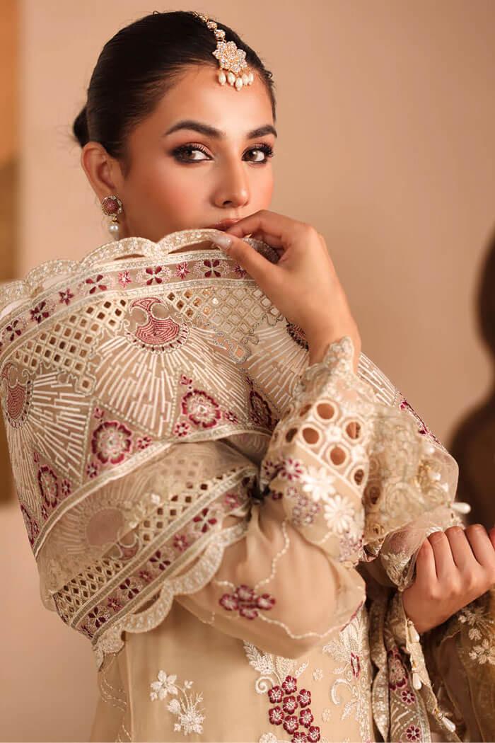 K-303 Stitched Kashish Luxury Chiffon by Ramsha