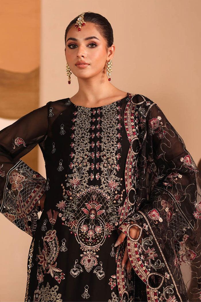 K-304 Stitched Kashish Luxury Chiffon by Ramsha