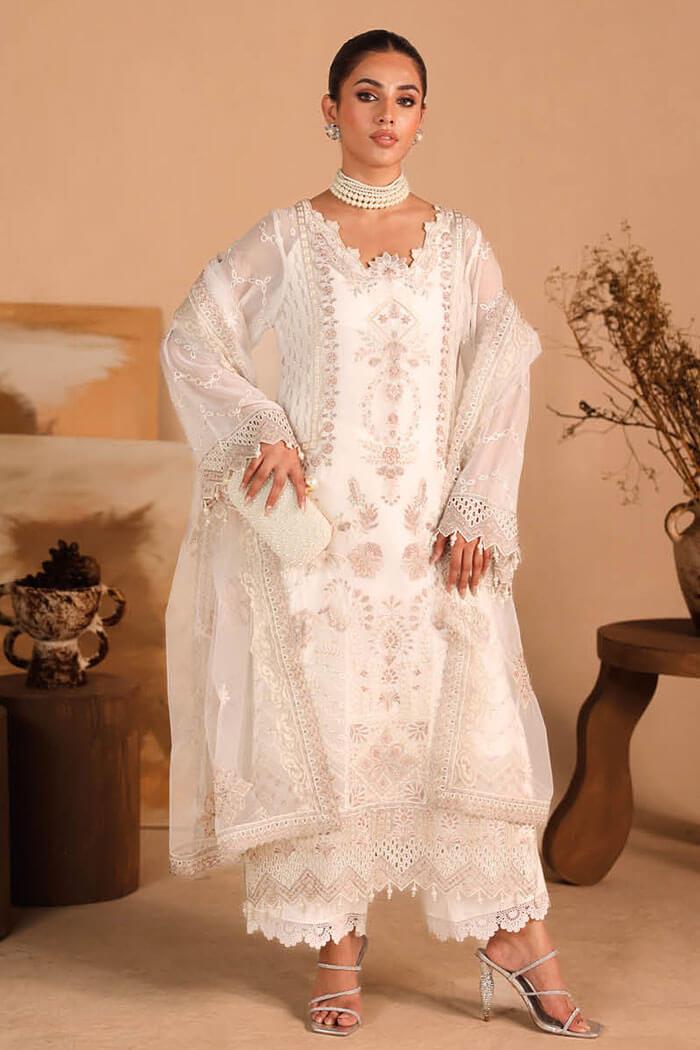 K-305 Stitched Kashish Luxury Chiffon by Ramsha