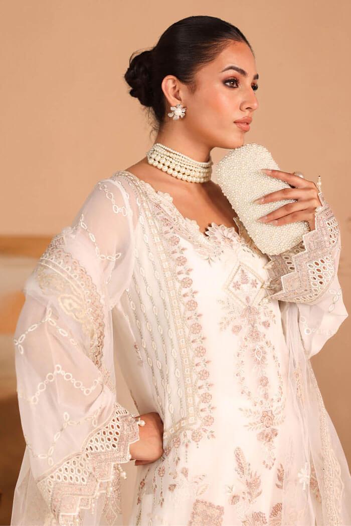 K-305 Stitched Kashish Luxury Chiffon by Ramsha