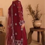 K-306 Stitched Kashish Luxury Chiffon by Ramsha