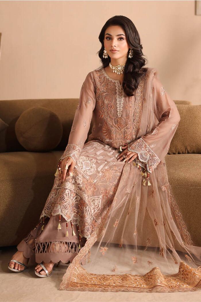 K-308 Stitched Kashish Luxury Chiffon by Ramsha