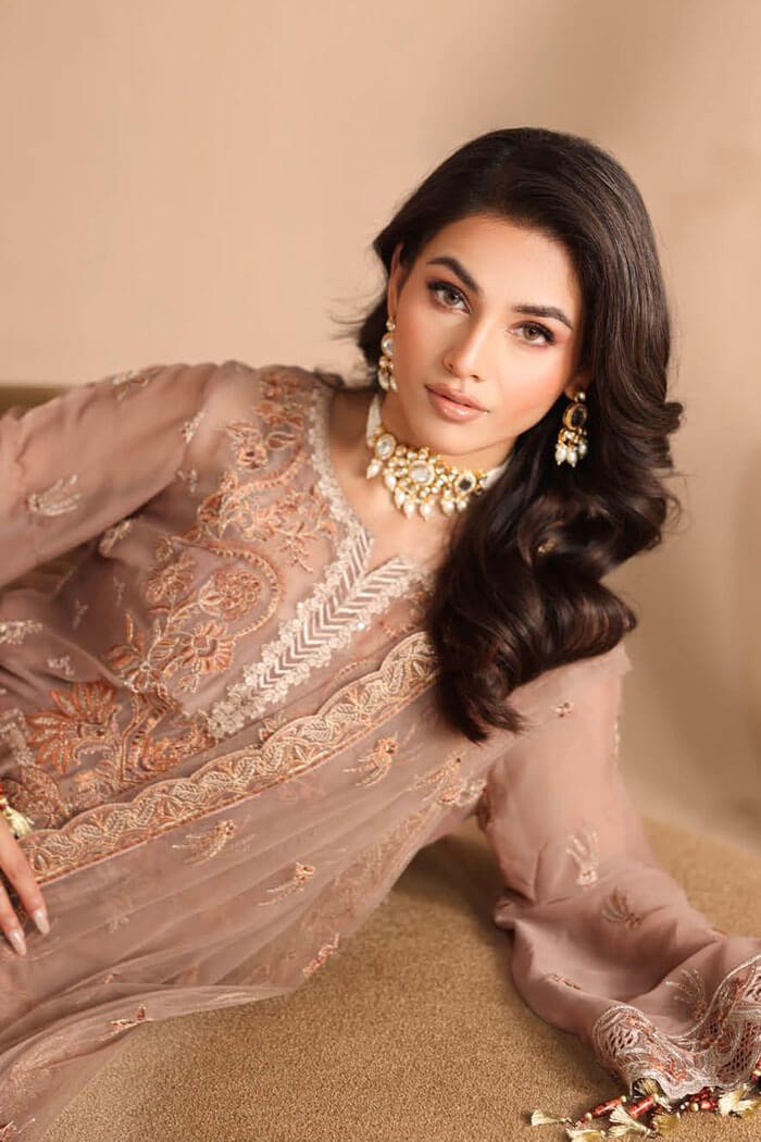 K-308 Stitched Kashish Luxury Chiffon by Ramsha
