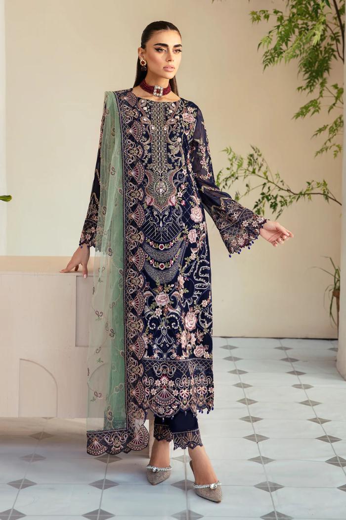 P-110 Stitched Formal By Ramsha