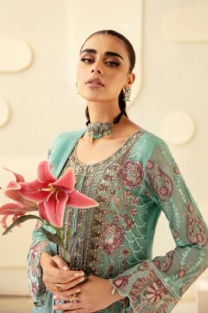 P-107 Stitched Formal By Ramsha