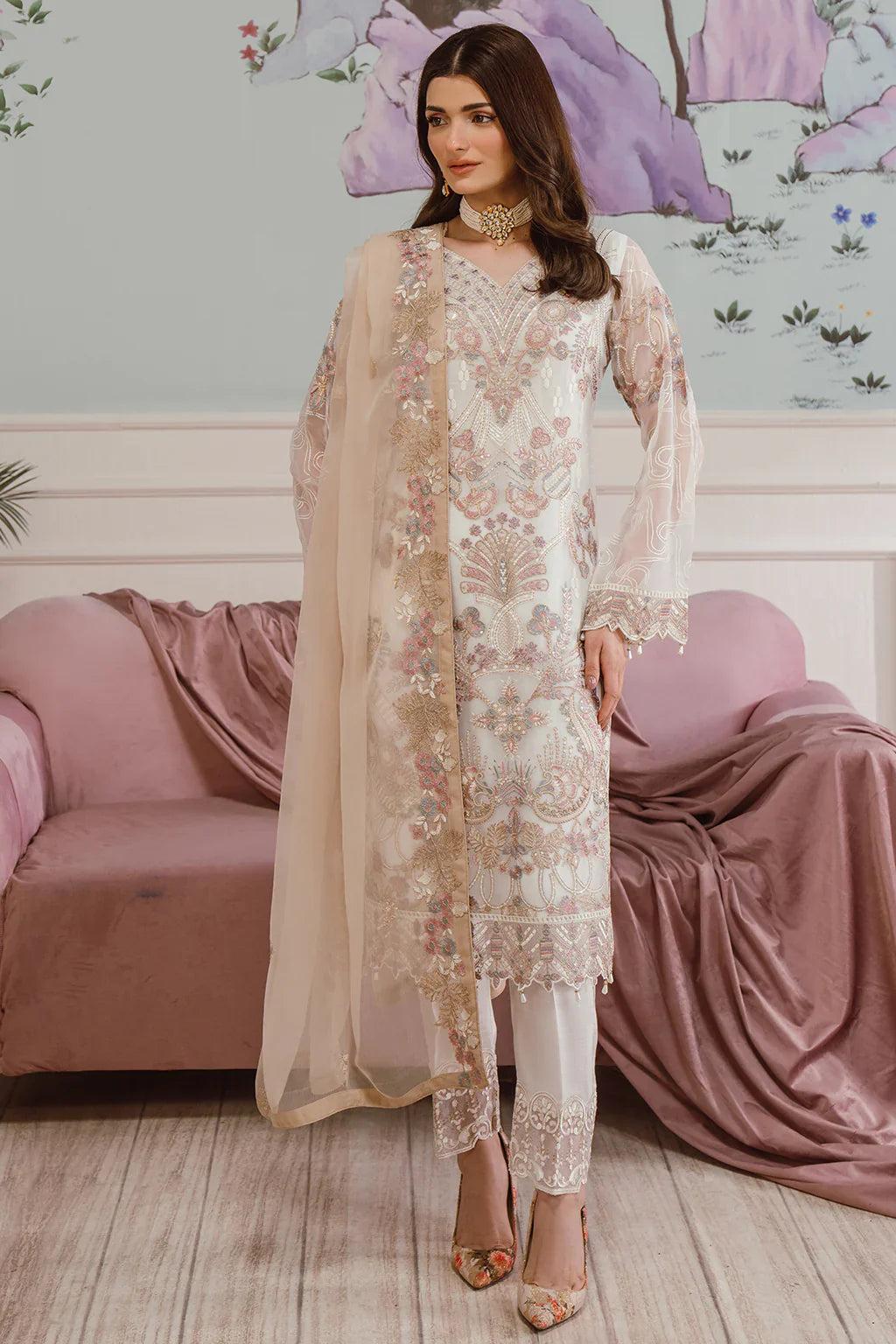 F-2508 Stitched Formal By Ramsha