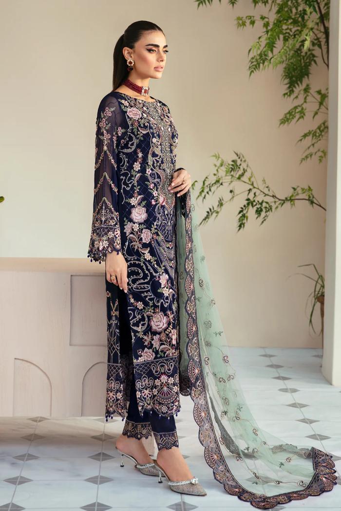P-110 Stitched Formal By Ramsha