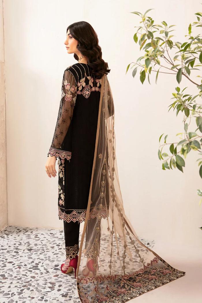 D-1204 Stitched Formal By Ramsha