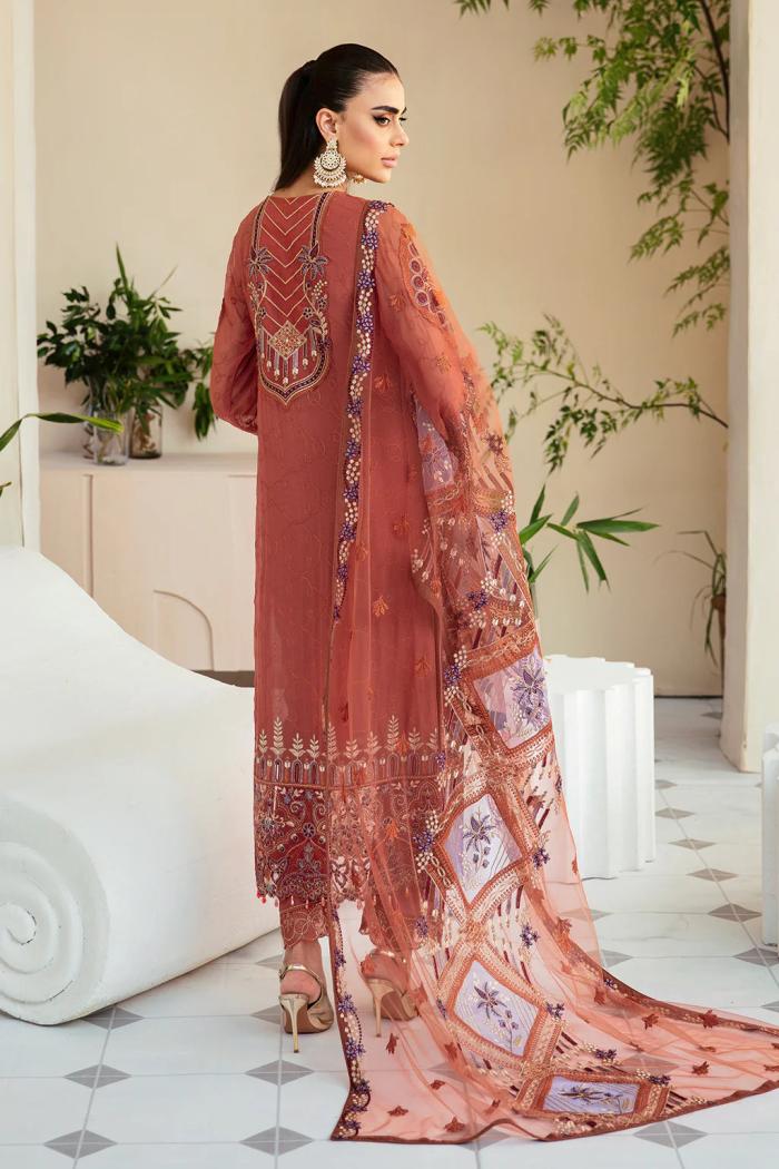 P-109 Stitched Formal By Ramsha