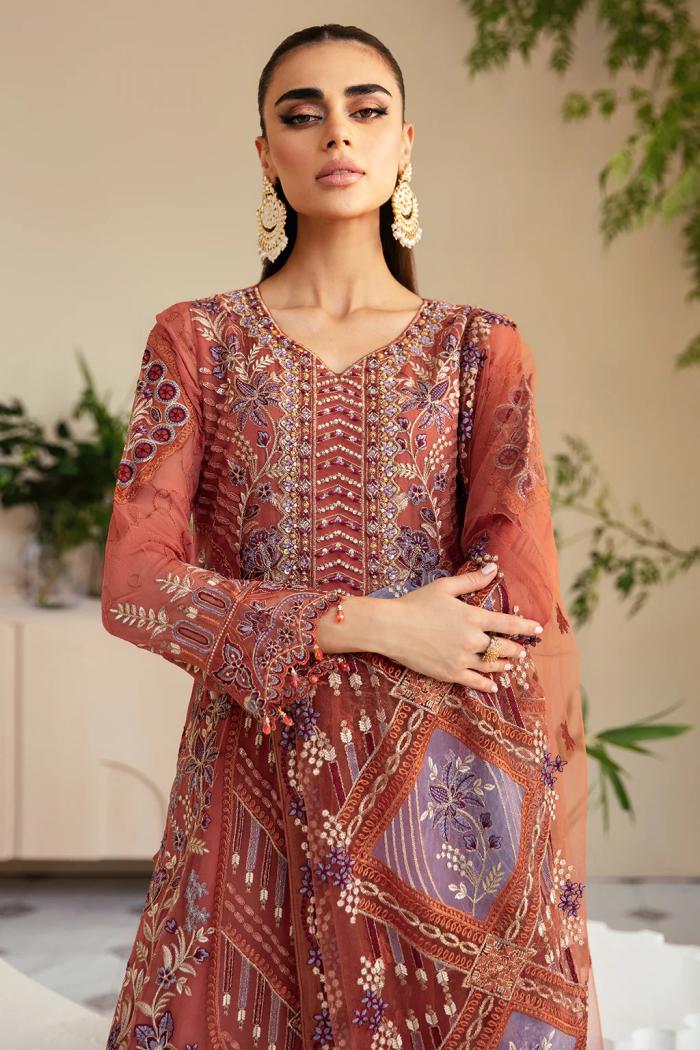 P-109 Stitched Formal By Ramsha